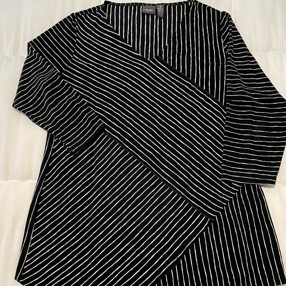 Travelers by Chicos striped tunic